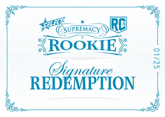 2026 AFL Supremacy Rookies Signature Redemptions